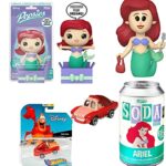 Princess Ariel Little Mermaid Figure Exclusive Soda Disney Classic Can Bundled with Popsies pop up Pretty Message + Sebastian Car Character 3 Items Princess Ariel Little Mermaid Figure Exclusive Soda Disney Classic Can Bundled with Popsies pop up Pretty Message + Sebastian Car Character 3 Items