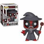 Funko Wizard Deadpool (B&N Exclusive): Deadpool x POP! Marvel Vinyl Figure + 1 Official Marvel Trading Card Bundle [#324 / 30868]