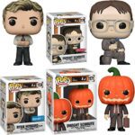 Torch it Dunder Mifflin Figure Pop! Vinyl Exclusive Dwight Character Bundled with Shrute with Blow Torch + Pumpkin Head Comedy Items Paper Office Show + Ryan Howard 3 Items Torch it Dunder Mifflin Figure Pop! Vinyl Exclusive Dwight Character Bundled with Shrute with Blow Torch + Pumpkin Head Comedy Items Paper Office Show + Ryan Howard 3 Items