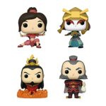 Funko Pop! Avatar The Last Airbender Set of 4: Admiral Zhao, Fire Lord Ozai, Suki and Ty Lee Funko Pop! Avatar The Last Airbender Set of 4: Admiral Zhao, Fire Lord Ozai, Suki and Ty Lee