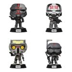 Funko Star Wars: POP! Bad Batch Collectors Set - Hunter, Wrecker, Tech, Crosshari