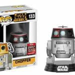 Pop Funko Star Wars Rebels Chopper #133 (2017 Star Wars Galactic Convention Exclusive)