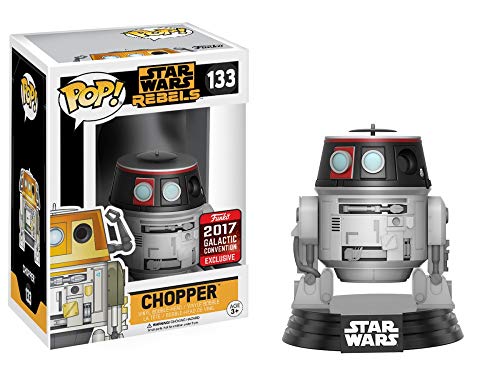 Pop Funko Star Wars Rebels Chopper #133 (2017 Star Wars Galactic Convention Exclusive)