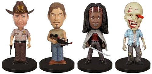 Funko The Walking Dead Mini Wacky Wobbler Set (4-Piece)