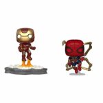 Funko Pop! Deluxe, Marvel: Avengers Assemble Series - Iron Man, Amazon Exclusive, Figure 1 of 6 & Pop! Marvel: Avengers Endgame - Iron Spider with Nano Gauntlet, Multicolor (45138),3.75 inches Funko Pop! Deluxe, Marvel: Avengers Assemble Series - Iron Man, Amazon Exclusive, Figure 1 of 6 & Pop! Marvel: Avengers Endgame - Iron Spider with Nano Gauntlet, Multicolor (45138),3.75 inches