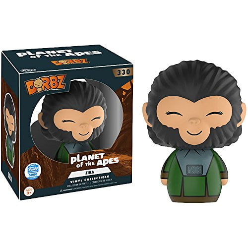 Funko Zira (Only 5000 PCS Made) Dorbz x Planet of The Ape Vinyl Figure + 1 Free Classic Sci-fi & Horror Movies Trading Card Bundle (13824)