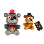 Funko Plush: Five Nights at Freddy's Pizza Simulator - Lefty Collectible Figure, Multicolor - 32265 & Five Nights at Freddy's Freddy Fazbear Plush, 6", Brown Funko Plush: Five Nights at Freddy's Pizza Simulator - Lefty Collectible Figure, Multicolor - 32265 & Five Nights at Freddy's Freddy Fazbear Plush, 6", Brown