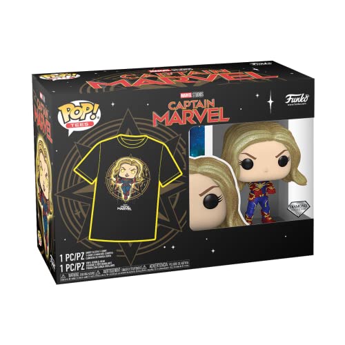 Funko Pop! Pop and Tee: Marvel - Captain Marvel 2XL