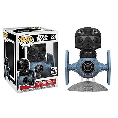 Funko Pop Deluxe: Tie Fighter with Tie Pilot Collectible Figure