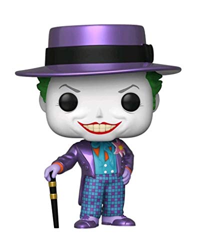 Funko Pop! Batman Metallic 1989 Joker Exclusive Vinyl Figure 337