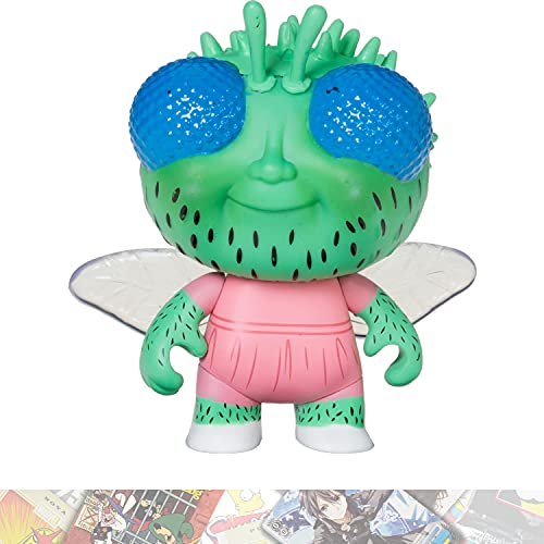 Garbage Pail Kids Buggy Betty: ~3.3" x Funko Mystery Minis Mini-Figure Series #2 + 1 Free GPK Trading Card/Sticker Bundle (108454)