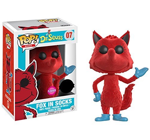 Funko POP Books: Dr. Seuss - Fox in Socks (Flocked)
