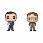 Funko Pop! TV: The Office - Michael Scott & Pop! TV: The Office - Dwight Schrute Funko Pop! TV: The Office - Michael Scott & Pop! TV: The Office - Dwight Schrute