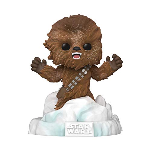 Funko Pop! Deluxe Star Wars: Battle at Echo Base Series - Chewbacca (Flocked), Amazon Exclusive, Figure 3 of 6
