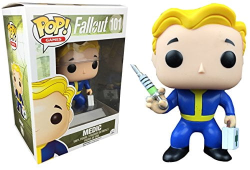 Funko Pop! Games Fallout Vault Boy Medic #101 (Hot Topic Mystery Exclusive)