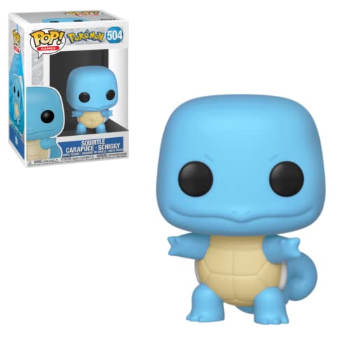 Funko Pop! 39442 Pokémon Squirtle #504, Officially Licensed