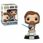Funko Pop Star Wars: Clone Wars - OBI Wan Kenobi Collectible Figure, Multicolor Funko Pop Star Wars: Clone Wars - OBI Wan Kenobi Collectible Figure, Multicolor