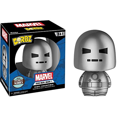 Funko Iron Man Mark 1 (Specialty Series) Dorbz x Marvel Universe Vinyl Figure + 1 Free Official Marvel Trading Card Bundle (14891)