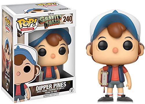 Funko Gravity Falls POP! Animation Dipper Pines Vinyl Figure #240 [Regular Version], Styles may vary
