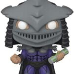 Funko POP! Movies #1140 Teenage Mutant Ninja Turtles Glow-in-The-Dark Shredder with Weapon, Funko Exclusive Funko POP! Movies #1140 Teenage Mutant Ninja Turtles Glow-in-The-Dark Shredder with Weapon, Funko Exclusive
