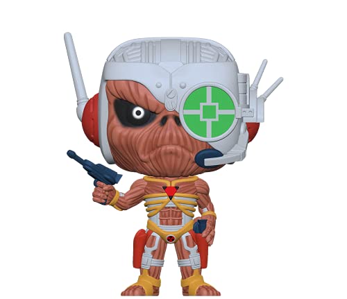 Funko POP Pop! Rocks: Iron Maiden- Eddie- Somewhere in Time w/ Chase (Styles May Vary) Multicolor