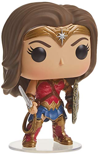 Funko POP Movies DC Wonder Woman Movie Wonder Woman Action Figure, Multicolor, Standard