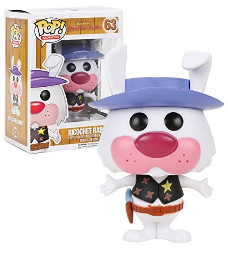 Funko Hanna-Barbera Flocked Ricochet Rabbit Pop! Vinyl Figure Exclusive
