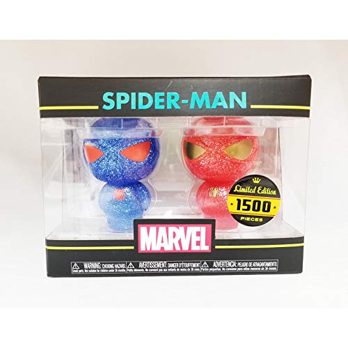 Funkos Marvel Hikari XS Spider-Man Blue Red Vinyl Set