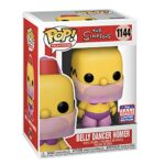 Funko Pop! The Simpsons Belly Dancer Homer 1144 FunKon 2021 Summer Convention Shared Exclusive