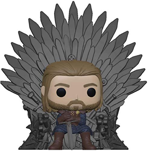 Funko POP Deluxe: Game of Thrones - Ned Stark on Throne, Multicolor