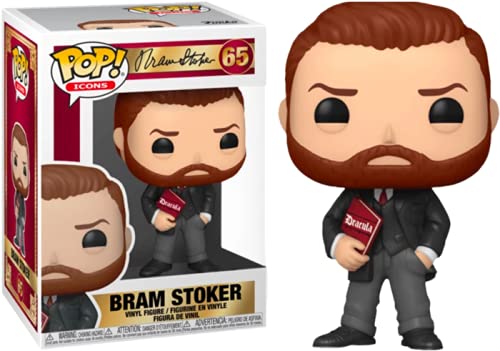 Exclusive Bram Stoker with Book Funko Icon Pop! Vinyl