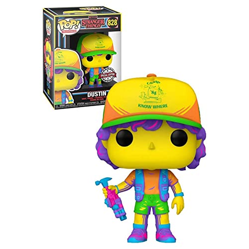 Funko POP! Television #828 Stranger Things Dustin (Black Light Target Exclusive)