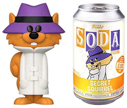 Funko 52214 Vinyl SODA! 4.25" Hanna-Barbera Secret Squirrel Collectible Toy with Possible Random Chase Variant