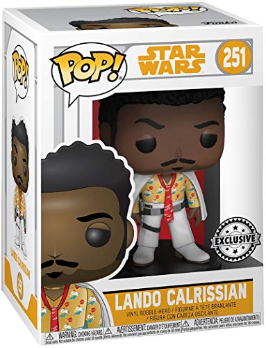 Funko Pop Star Wars #251 Lando Calrissian Solo Movie Hot Topic Exclusive