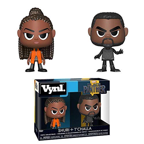 Funko 34967 Vynl: Black PantherShuri & T'challa, Multicolor