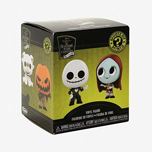 Funko Mystery Mini: Nightmare Before Christmas 25th Anniversary Collectible Figure, Multicolor
