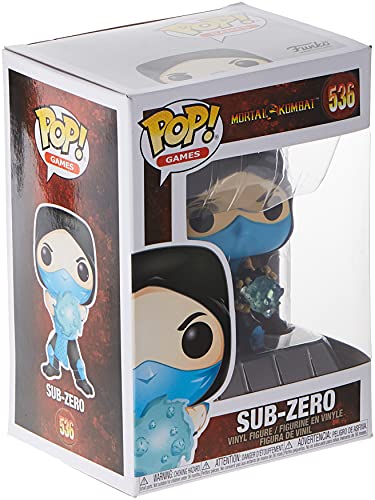 Funko Pop! Games: Mortal Kombat - Sub - Zero, Multicolor