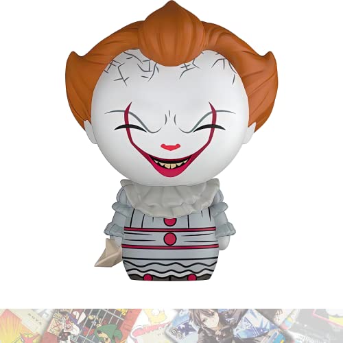 Pennywise: Dorbz Vinyl Figurine Bundle with 1 Horror Classic Theme Compatible Trading Card (473 - 32346)