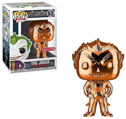 Funko POP! Heroes: DC Comics Batman Arkham Asylum - The Joker (Orange Chrome) (NYCC Debut)