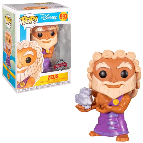 Funko Pop Hercules Zeus Holding Cloud Pegasus