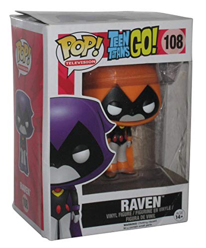 Funko 9508 - Figure Teen Titans Raven, Orange