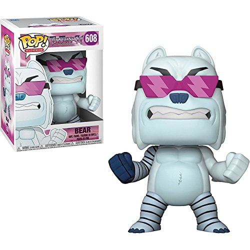 POP TV: Teen Titans Go! – Flocked Bear (Toys R Us Exclusive)