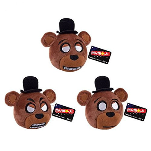 Five Nights at Freddy's Toy Freddie Mymoji Plush Set of 3