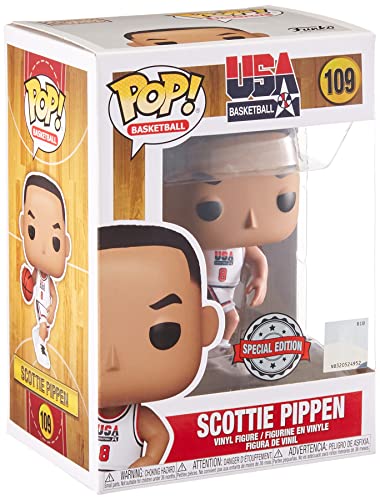 Funko Pop NBA Basketball - Scottie Pippen 1992 Team USA White