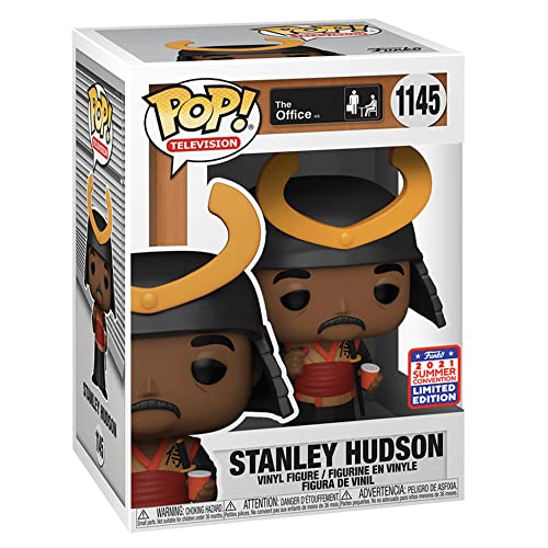 Funko Pop! The Office Stanley Hudson as Samurai Warrior FunKon Summer Convention 2021 Shared 1145