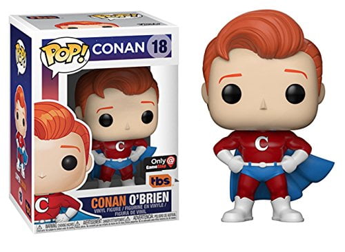 Funko Pop! Conan O'Brien Superhero Exclusive Vinyl Figure
