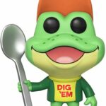 Funko Pop Ad Icons - Dig Em' Frog Collectible Figure, Multicolor,Limited edition Funko Pop Ad Icons - Dig Em' Frog Collectible Figure, Multicolor,Limited edition