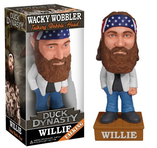 Funko Duck Dynasty Willie Robertson Talking Wacky Wobbler