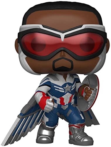 Funko POP! The Falcon and The Winter Soldier # 819 - Captain America [Action Pose] Exclusive