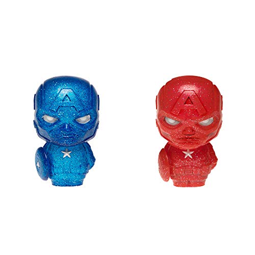 Captain America Funko Hikari XS Marvel Red And Blue Figure Set